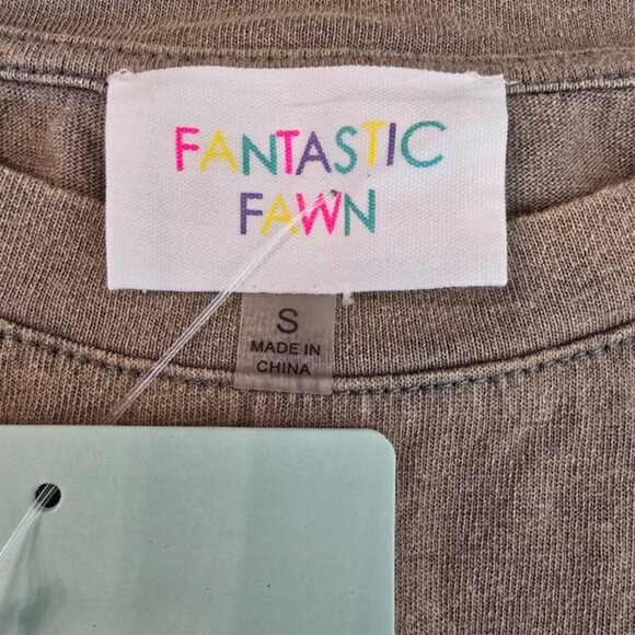 Fantastic Fawn Brown Mini Dress with Football Print - Picture 9 of 12